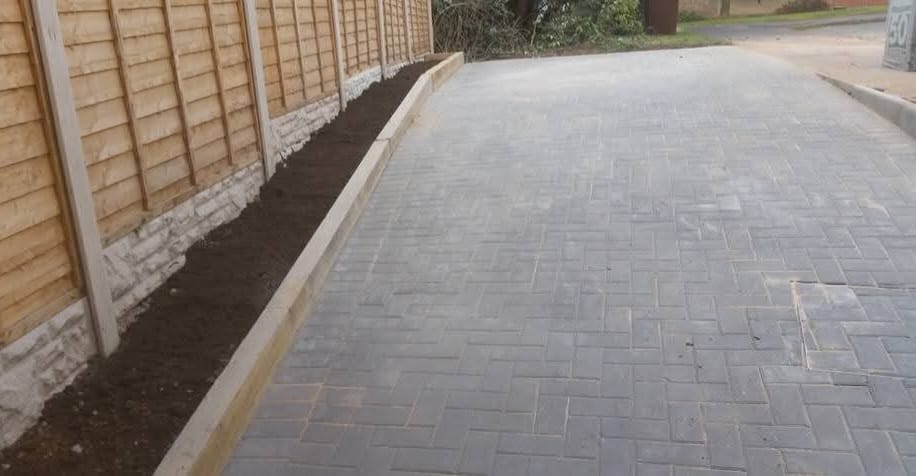 Professional landscaping project