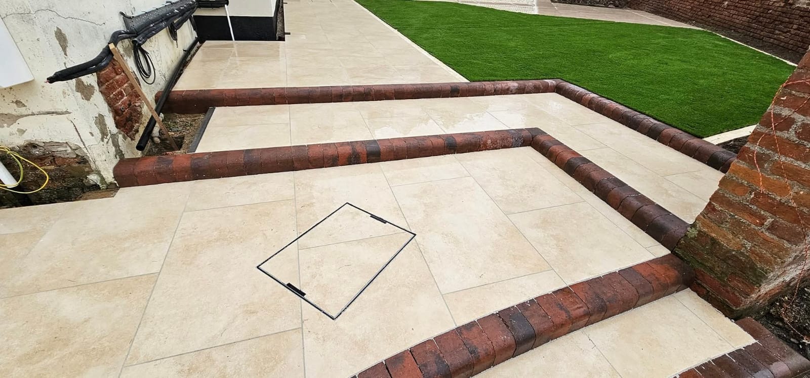Professional patio installation