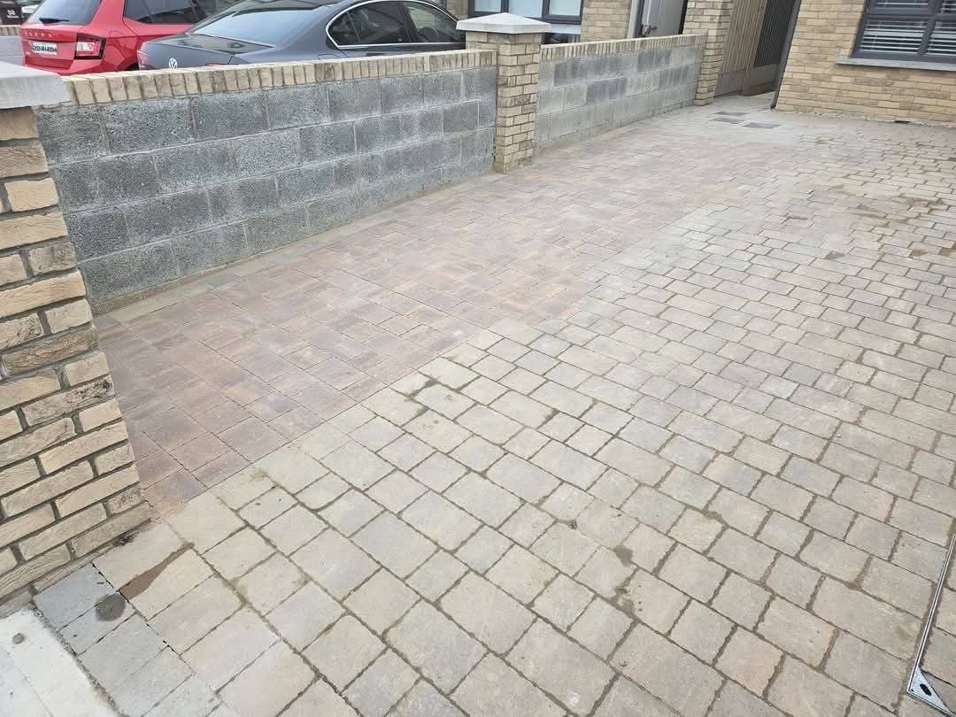 Garden landscaping work