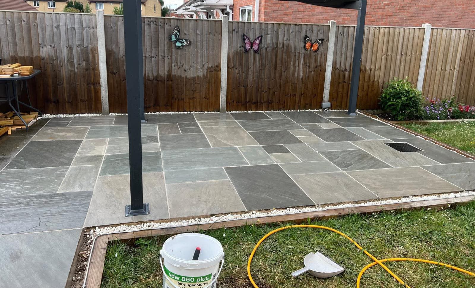 Landscaping installation