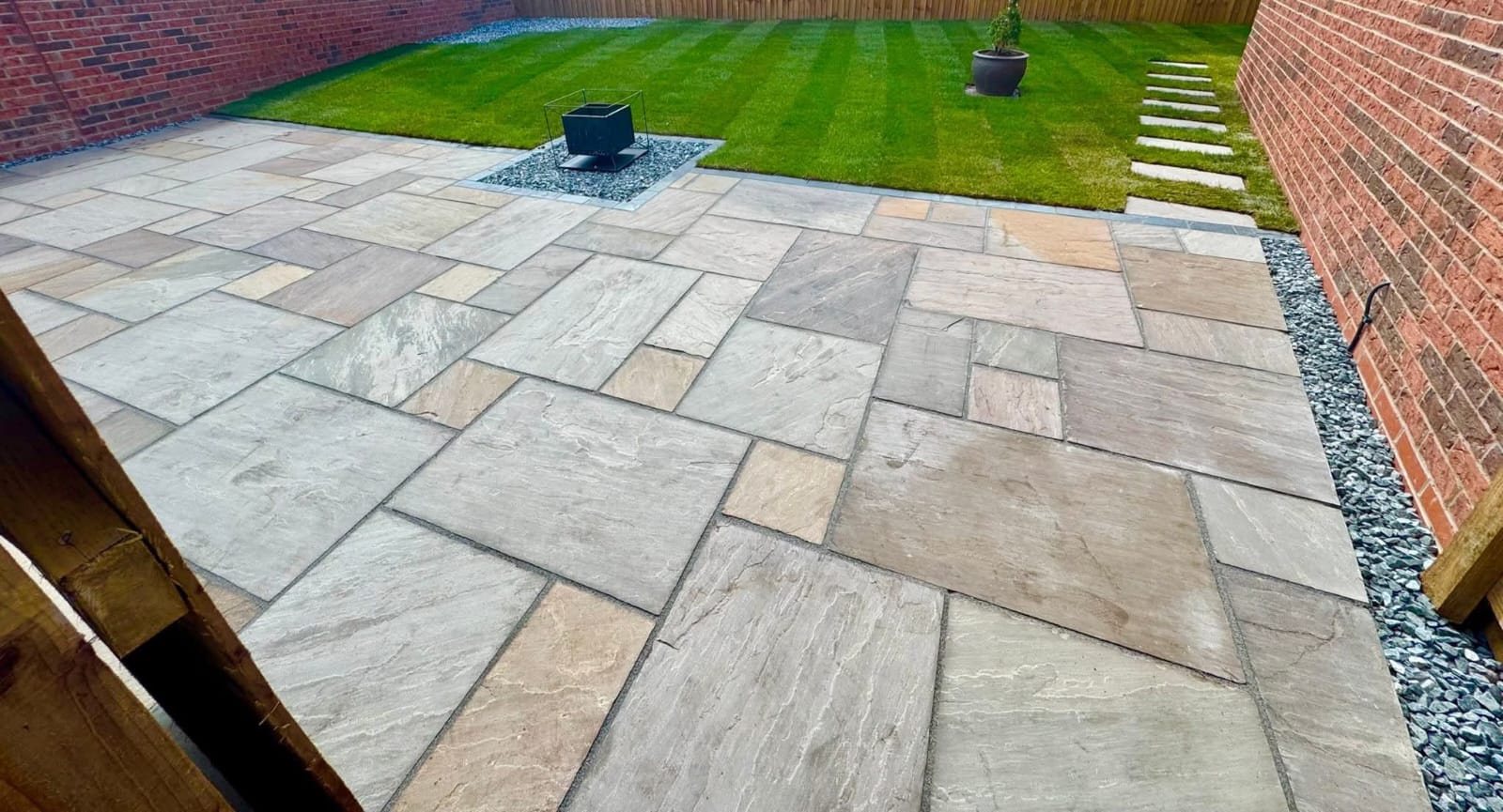 Stonework and paving project