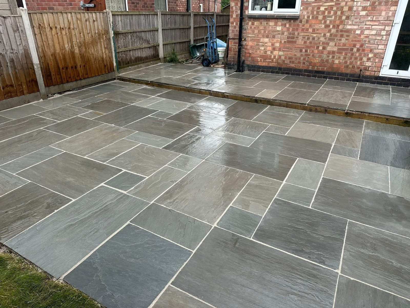 Landscaping transformation project