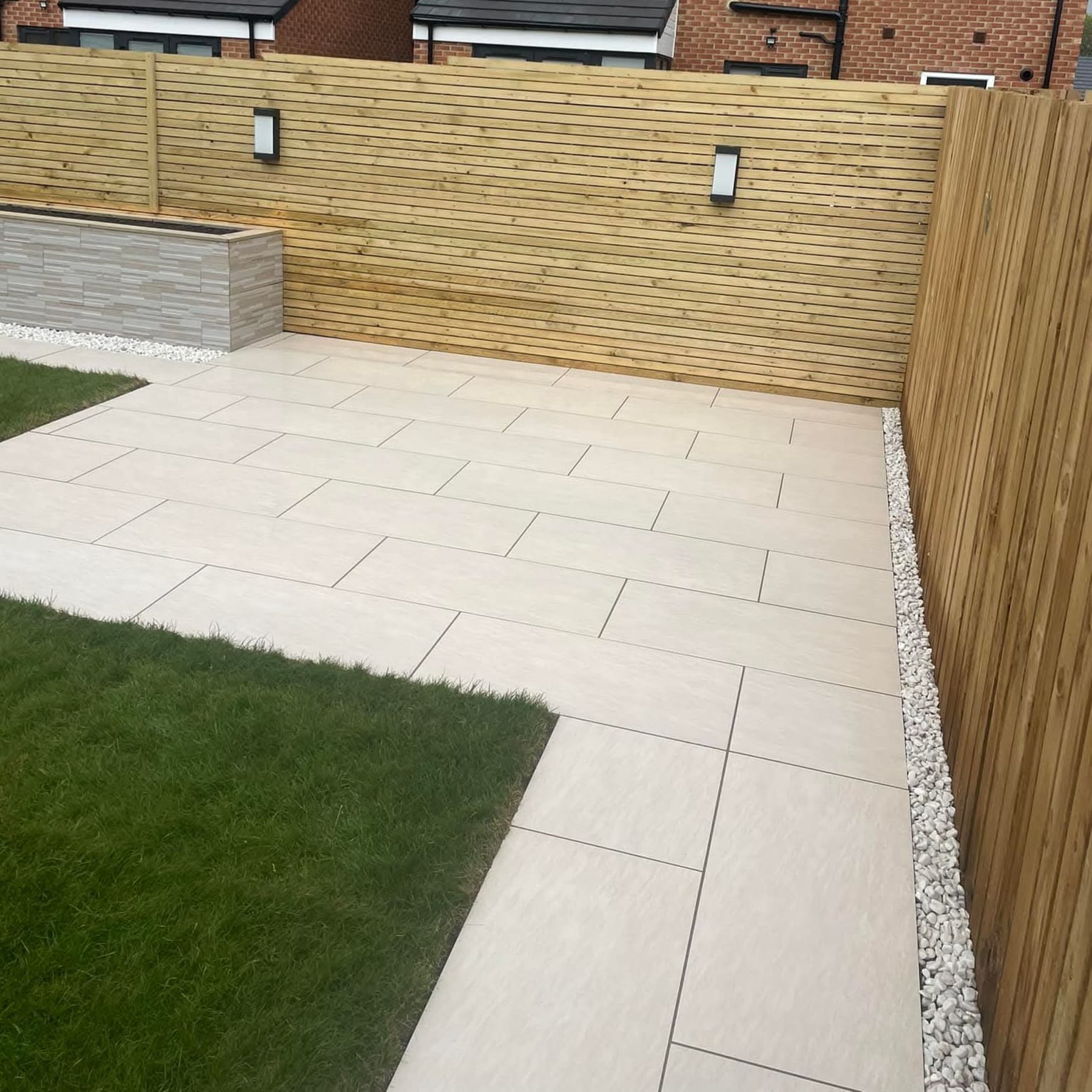 Paving and garden work