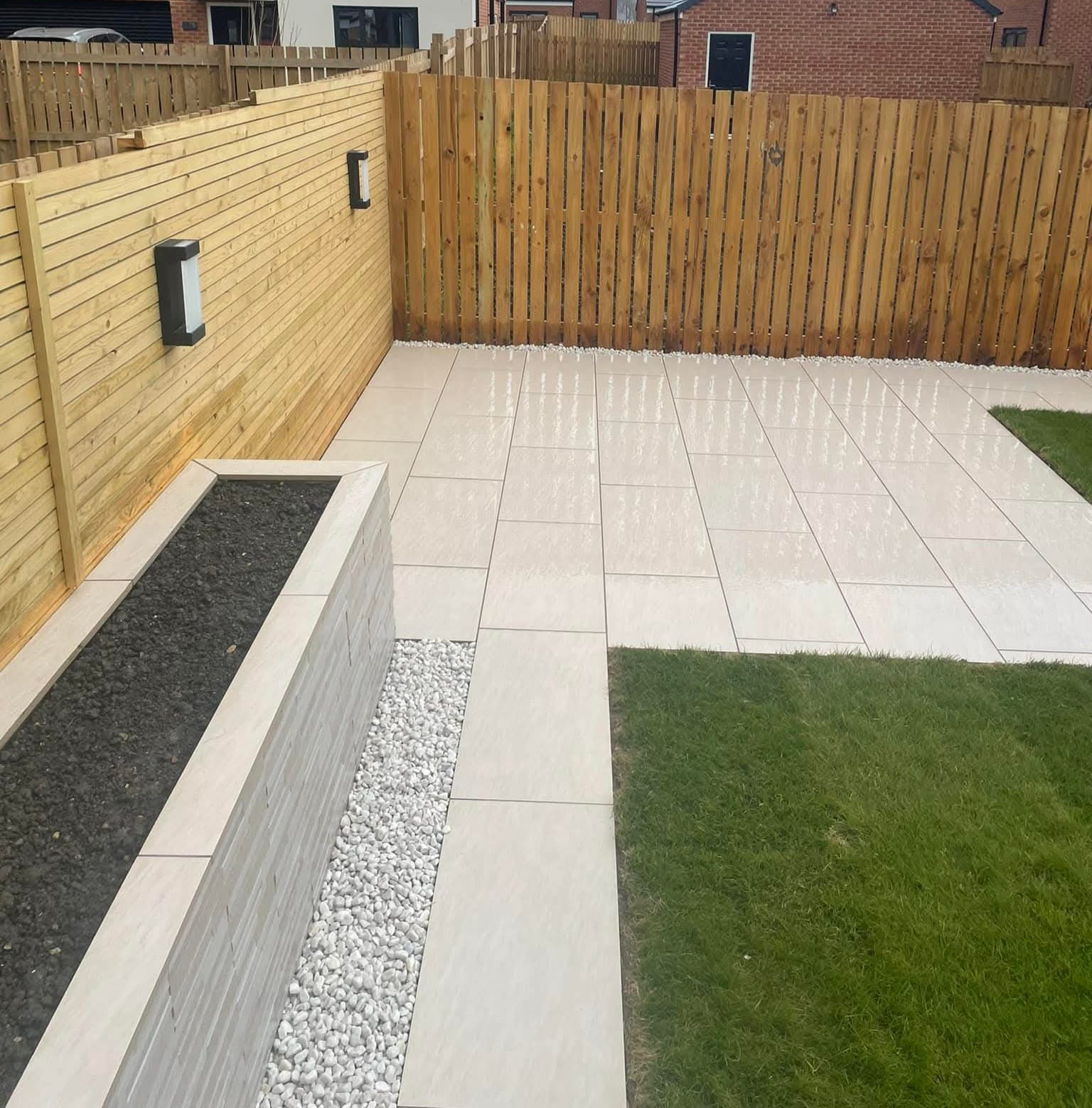 Professional stonework installation