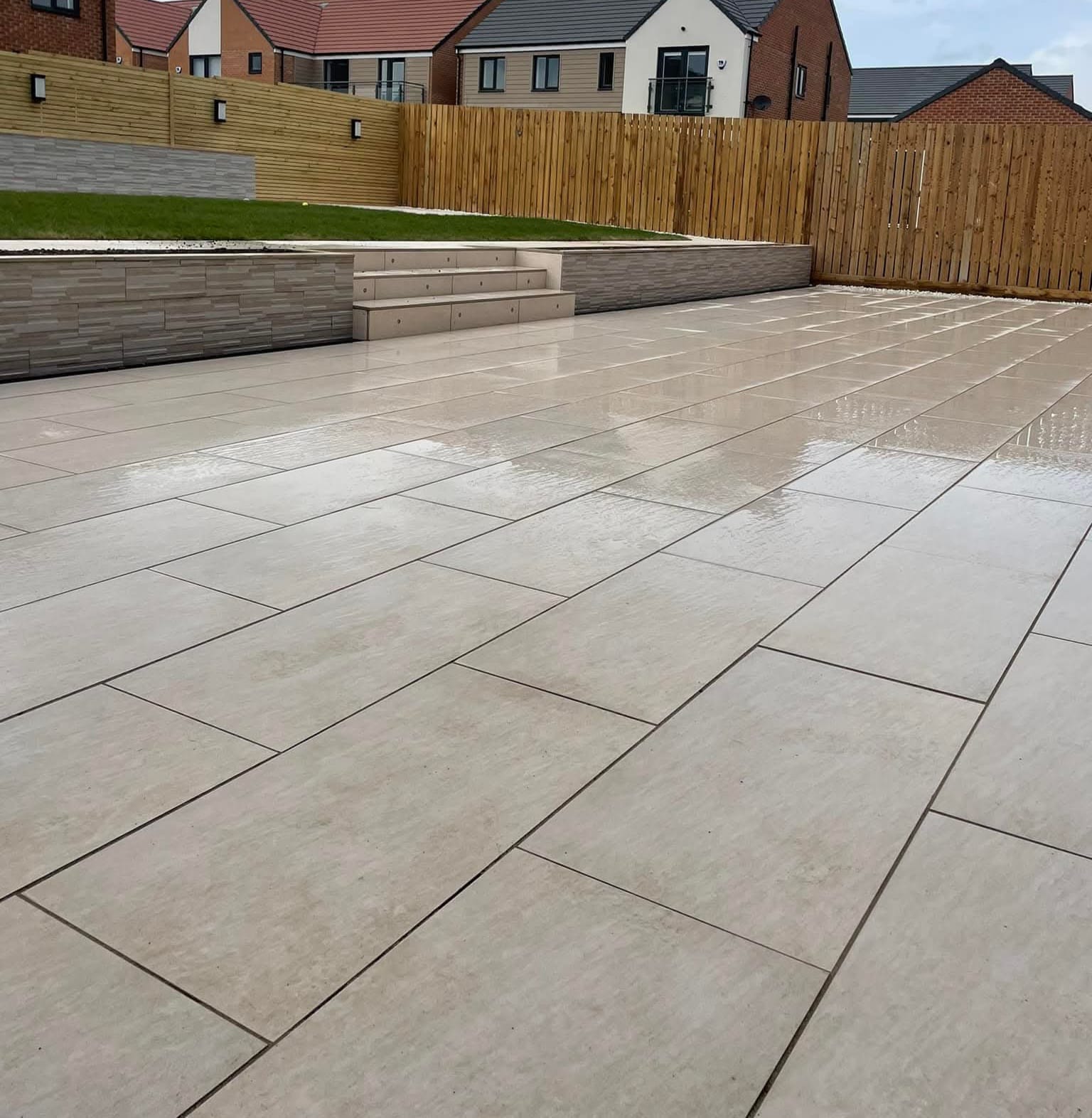 Landscaping completion project